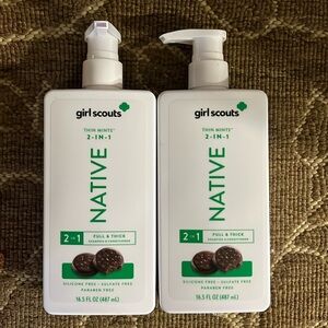NEW 2/$10 Native Shampoo & Conditioner